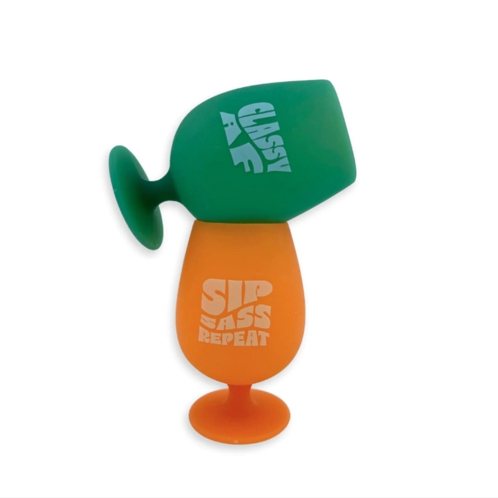 *Smarta$$ & Sass" Silicone Cups